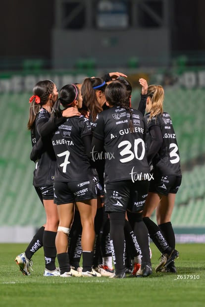 festejo de gol | Santos vs Necaxa femenil