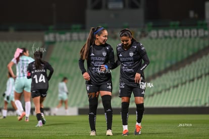 festejo de gol, Mariana Ramos, Samantha Calvillo | Santos vs Necaxa femenil