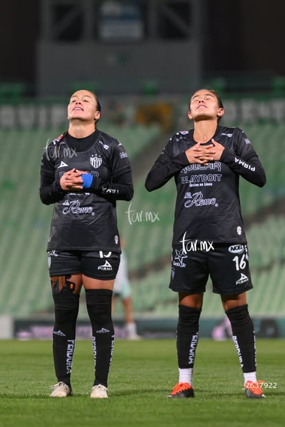 festejo de gol, Mariana Ramos, Samantha Calvillo | Santos vs Necaxa femenil