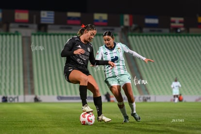 Allison Veloz, Havi Ibarra | Santos vs Necaxa femenil