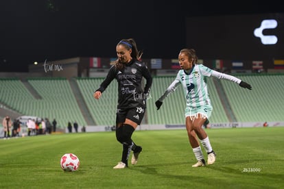 Mariana Ramos, Diana Anguiano | Santos vs Necaxa femenil