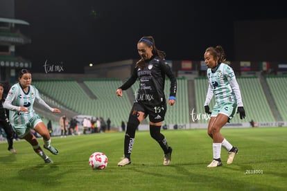 Mariana Ramos, Diana Anguiano | Santos vs Necaxa femenil