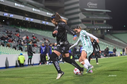 Mariana Ramos, Havi Ibarra | Santos vs Necaxa femenil