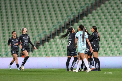 festejo de gol | Santos vs Necaxa femenil