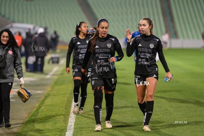 Mariana Ramos, Lesly González | Santos vs Necaxa femenil