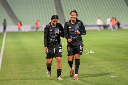 Ashly Gutiérrez, Samantha Calvillo | Santos vs Necaxa femenil