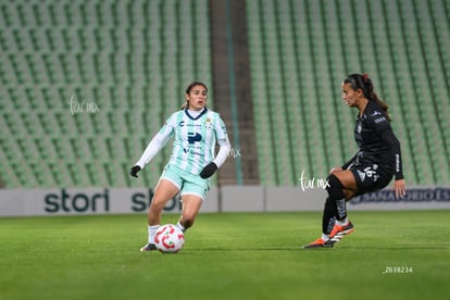 Samantha Calvillo, Judith Félix | Santos vs Necaxa femenil