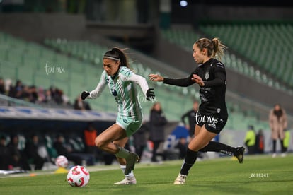 Lia Romero, Lesly González | Santos vs Necaxa femenil