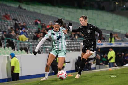 Lia Romero, Lesly González | Santos vs Necaxa femenil