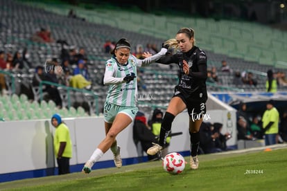 Lia Romero, Lesly González | Santos vs Necaxa femenil