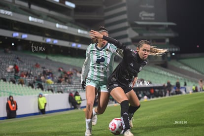 Lia Romero, Lesly González | Santos vs Necaxa femenil