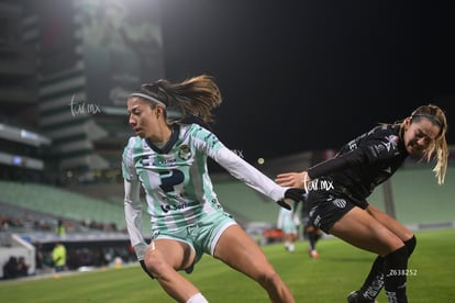 Lia Romero, Lesly González | Santos vs Necaxa femenil