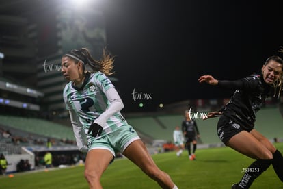 Lia Romero, Lesly González | Santos vs Necaxa femenil