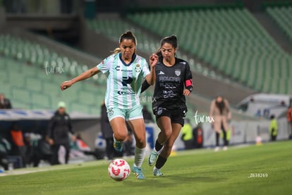 Kimberli Gómez, María Acosta | Santos vs Necaxa femenil