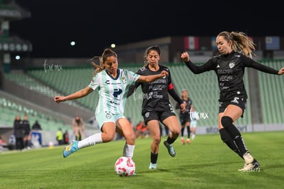 Kimberli Gómez, Lesly González | Santos vs Necaxa femenil