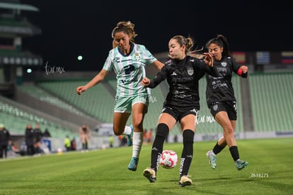 Kimberli Gómez, Lesly González | Santos vs Necaxa femenil