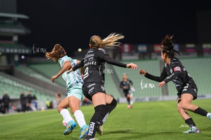 Kimberli Gómez, Lesly González | Santos vs Necaxa femenil