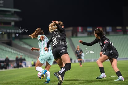 Kimberli Gómez, Lesly González | Santos vs Necaxa femenil