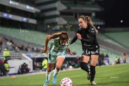 Kimberli Gómez, Lesly González | Santos vs Necaxa femenil