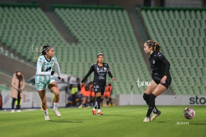 Lia Romero, Lesly González | Santos vs Necaxa femenil