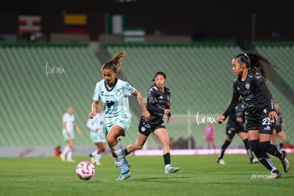 Kimberli Gómez, Athziri Alonso | Santos vs Necaxa femenil