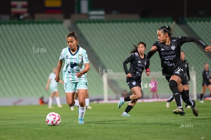 Kimberli Gómez, Athziri Alonso | Santos vs Necaxa femenil