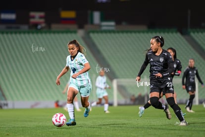 Kimberli Gómez, Athziri Alonso | Santos vs Necaxa femenil