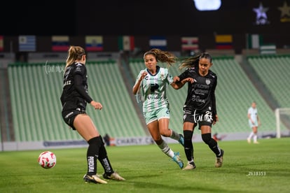 Kimberli Gómez, Athziri Alonso | Santos vs Necaxa femenil