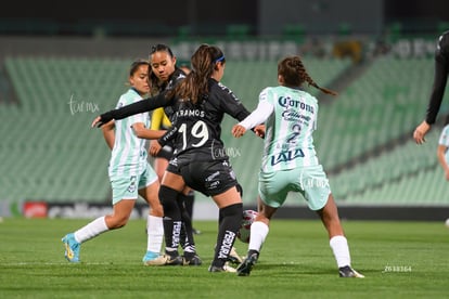 Mariana Ramos, Diana Anguiano | Santos vs Necaxa femenil