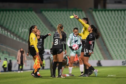 tarjeta amarilla, Lesly González | Santos vs Necaxa femenil