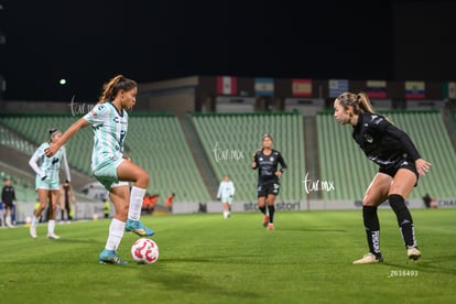 Kimberli Gómez, Lesly González | Santos vs Necaxa femenil