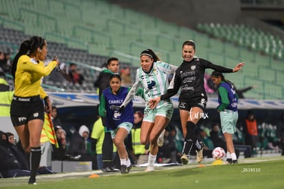 Lia Romero, Lesly González | Santos vs Necaxa femenil