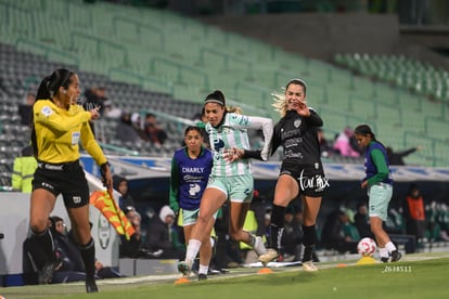 Lia Romero, Lesly González | Santos vs Necaxa femenil