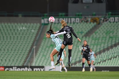 Lia Romero, Lesly González | Santos vs Necaxa femenil