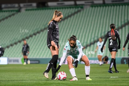 Mayra Santana, Lesly González | Santos vs Necaxa femenil