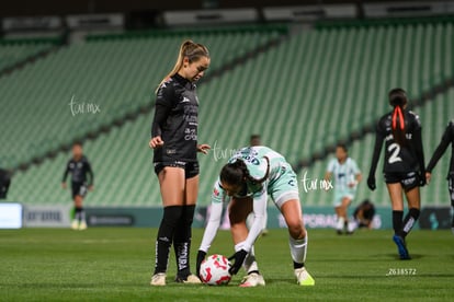 Mayra Santana, Lesly González | Santos vs Necaxa femenil