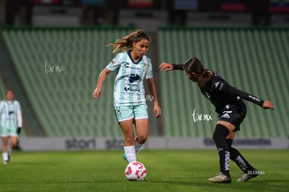 Kimberli Gómez, Avril Navarro | Santos vs Necaxa femenil