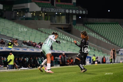 Mayra Santana, Avril Navarro | Santos vs Necaxa femenil