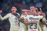 Gol de Bruno Valdéz, festejo americanista