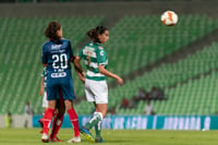 Daniela Lizbeth Solís Contreras (Rayadas), Karla Lorena Martínez Díaz (santos),