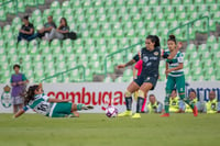 Guerreras vs Águilas, Esmeralda Verdugo, Cinthya Peraza