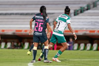 Guerreras vs Águilas, Wendy Morales, Estela Gómez