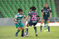 Guerreras vs Águilas, Wendy Morales, Marianne Martínez