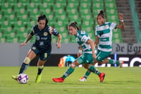 Guerreras vs Águilas, Esmeralda Verdugo, Daniela Delgado