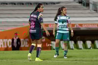 Guerreras vs Águilas, Esmeralda Verdugo, Cinthya Peraza