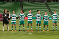 jugadoras Santos, Isela Ojeda, Karyme Martínez, Karla Martín