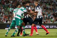 Santos vs Monterrey jornada 6 apertura 2019 Liga MX