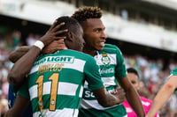 Celebración de gol de Marlos Moreno