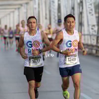 Maratón LALA 2020, puente plateado