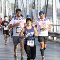 Maratón LALA 2020, puente plateado